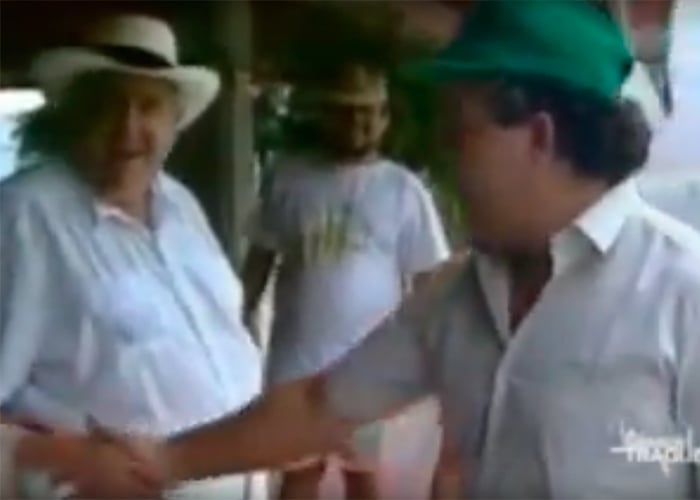 Reveladoras imágenes de Pablo Escobar con Fabio Ochoa el patriarca del Clan