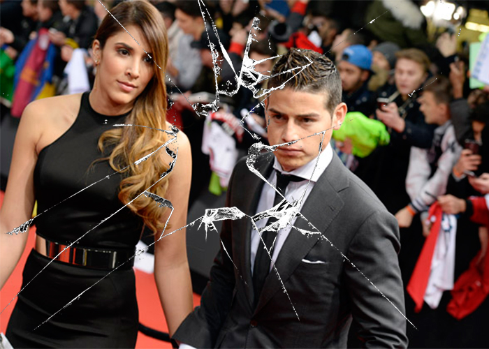 Los desplantes de James que aburrieron a Daniela Ospina