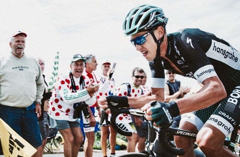 La impresionante imagen de las piernas de un ciclista que corre el Tour de Francia