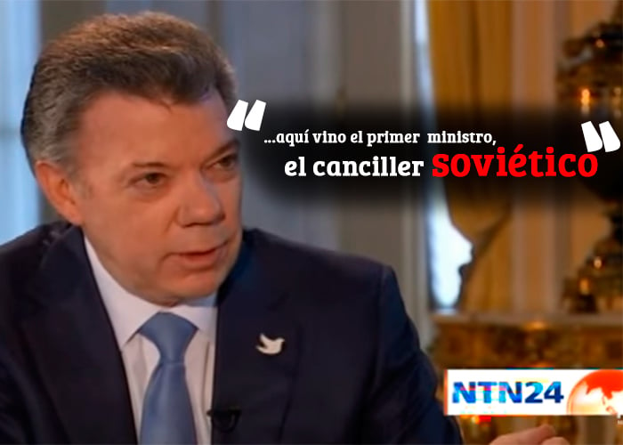 VIDEO: Santos también creía que existía la Unión Soviética