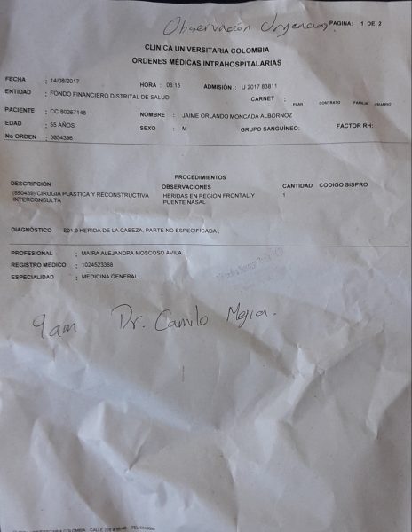  - Una más de las mil caras oscuras de TransMilenio