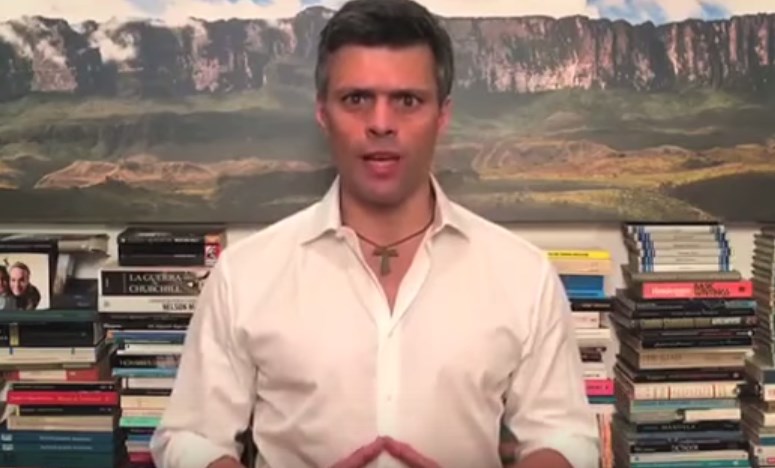 El mensaje desafiante de Leopoldo López por Youtube que enfureció a Maduro