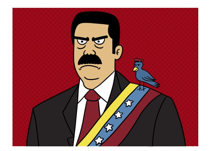 Caricatura: la mente maestra detrás del presidente Nicolás Maduro