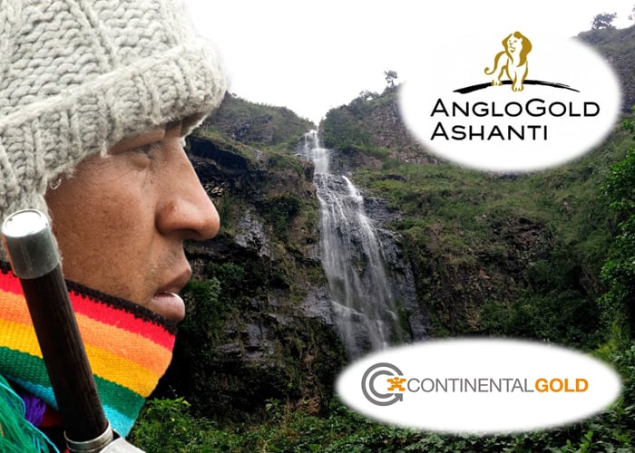 Anglo Gold y Continental quieren la mina en donde nace el 70% del agua de Colombia