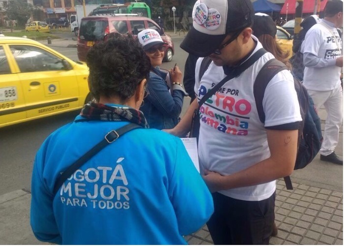 Hasta los empleados de Peñalosa van a votar por Petro Presidente