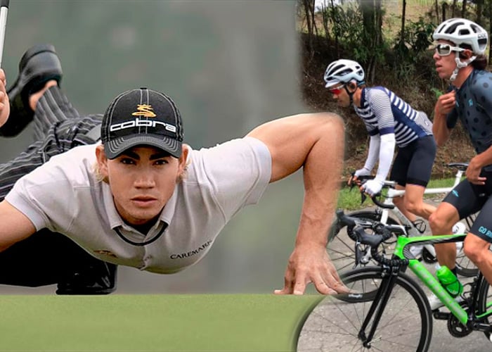 Camilo Villegas, el deportista que sacrificó los millones de dólares del golf por una cicla