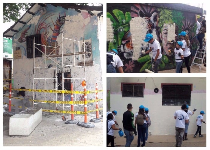 ¿Alianza entre Peñalosa y Citibank arruina los murales de Bogotá?
