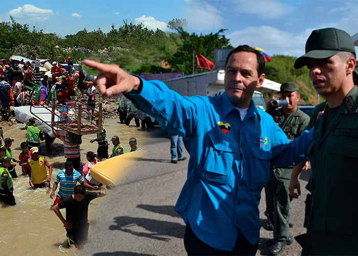 El provocador Chavista de la frontera colombo-venezolana