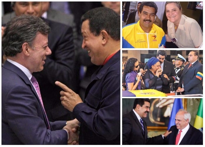Los aliados colombianos de Chávez que se le voltearon a Maduro... y los que quedan
