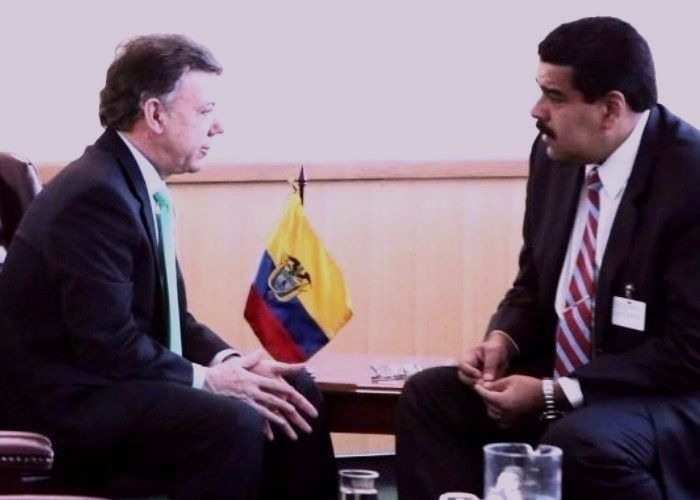 ¿Qué busca Santos peleando con Maduro?