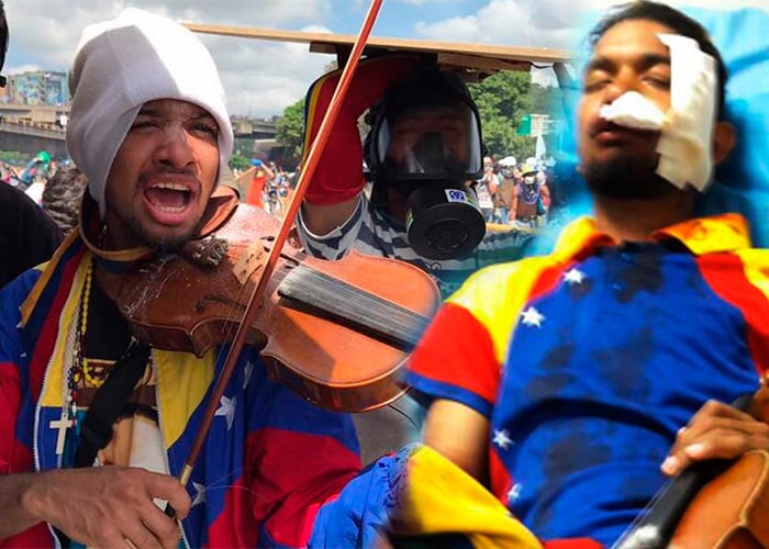 El duro precio que pagó Wuilly Arteaga por enfrentar a Maduro con un violín