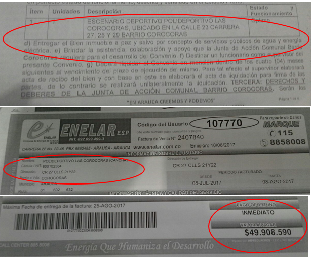  - Parece que las canchas públicas del municipio de Arauca ya no son públicas