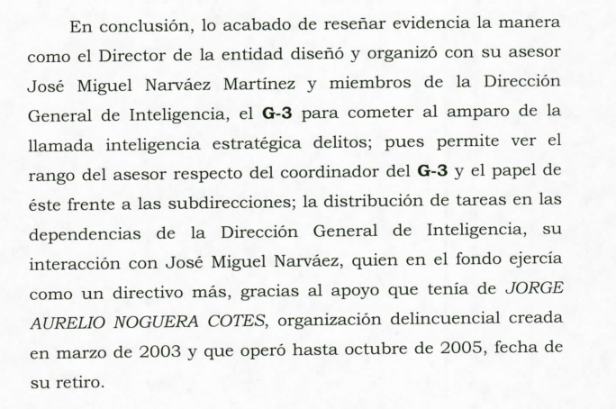  - Jorge Noguera, condenado por chuzadas y amenazas contra opositores de Uribe 