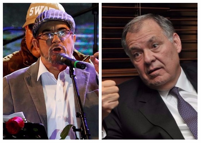 Ordóñez y Timochenko: primera disputa frontal en Twitter