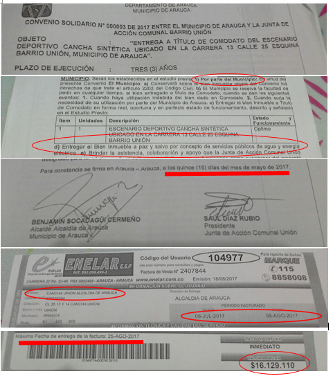  - Parece que las canchas públicas del municipio de Arauca ya no son públicas