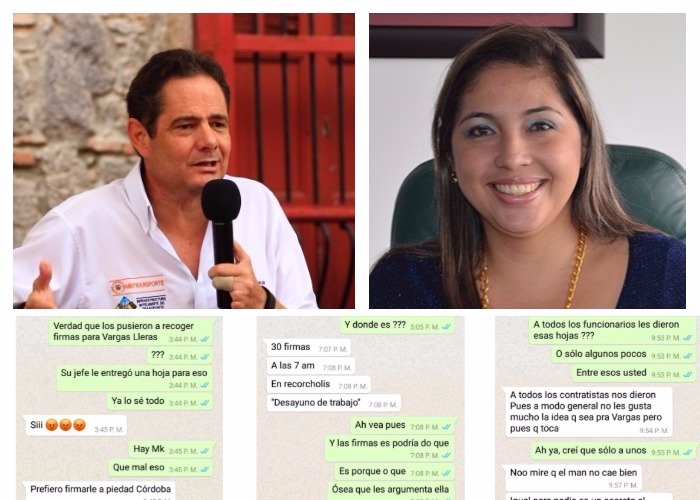 La alcaldesa que le estaría recogiendo firmas a Vargas Lleras