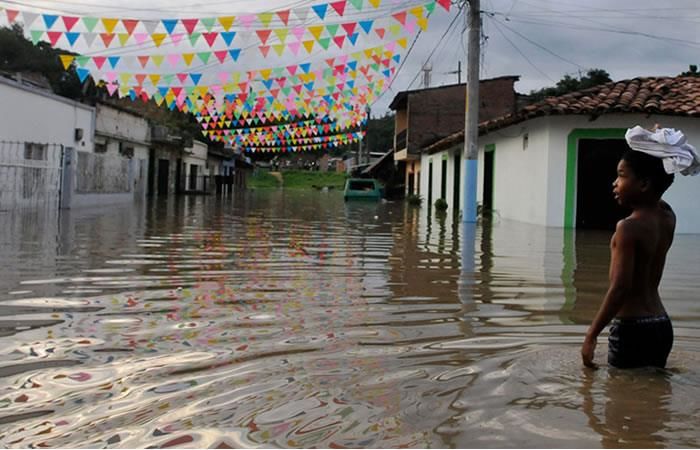 El desplazamiento climático en Colombia