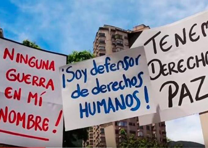 Balas dirigidas a defensores de derechos humanos del Quindio