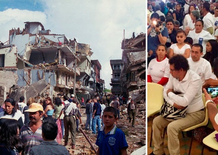 El desgarrador perdón de Pastor Alape en Granada, el pueblo contra el que se ensañó Karina