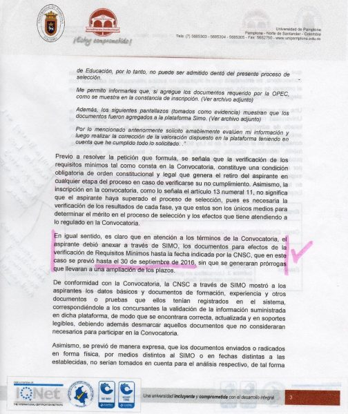  - "Esta vez no perdí el concurso docente, esta vez me robaron"