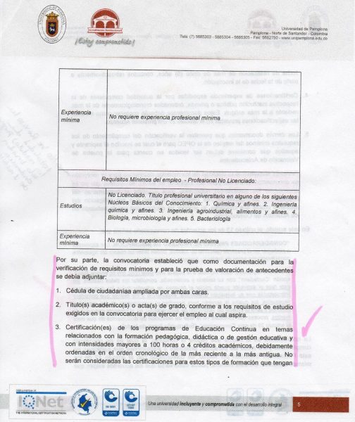  - "Esta vez no perdí el concurso docente, esta vez me robaron"
