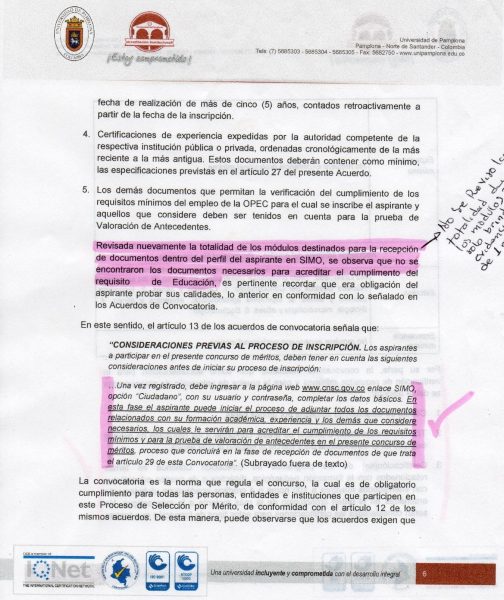  - "Esta vez no perdí el concurso docente, esta vez me robaron"