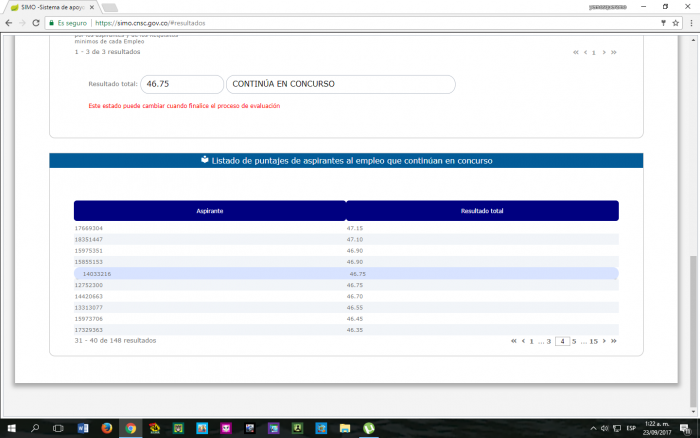  - "Esta vez no perdí el concurso docente, esta vez me robaron"