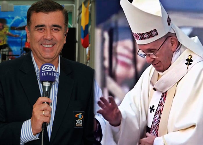 Lo que faltaba: Javier Hernández Bonnet, “Refisal”, narra hasta las misas del papa