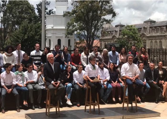 En firme coalición Claudia López, Fajardo y Robledo