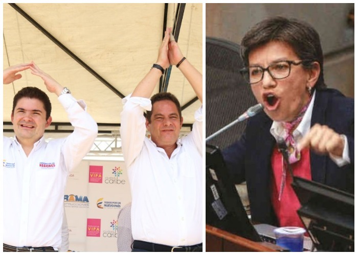 Claudia López a pedirle disculpas al ministro de Cambio Radical