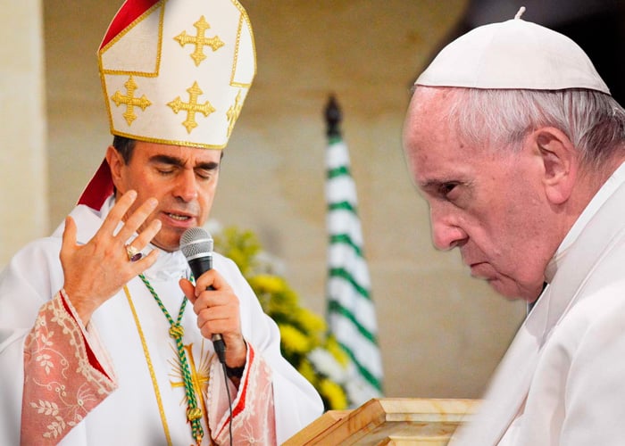 El representante del Vaticano en Colombia que no quiere al papa Francisco