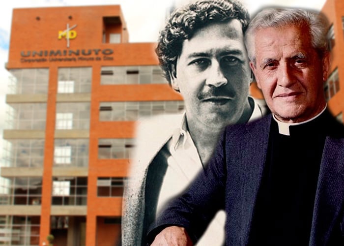 El padre García Herreros, creador de la Uniminuto, será santo a pesar de su lío con Pablo Escobar