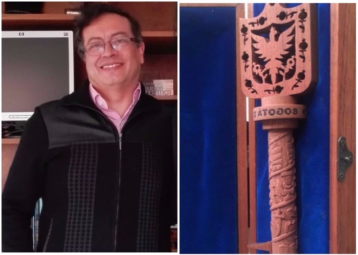 La absurda crítica de Petro por la entrega de las llaves de la ciudad al papa