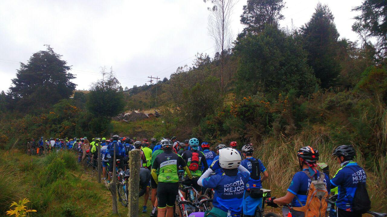 La Ecotravesía dejó ver la tragedia de los cerros orientales y de la movilidad de Bogotá