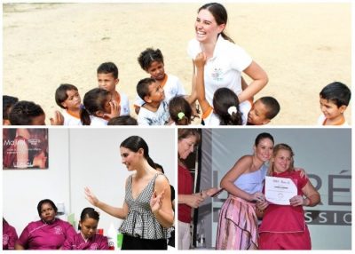 La devoción de Taliana Vargas que la acercó al papa