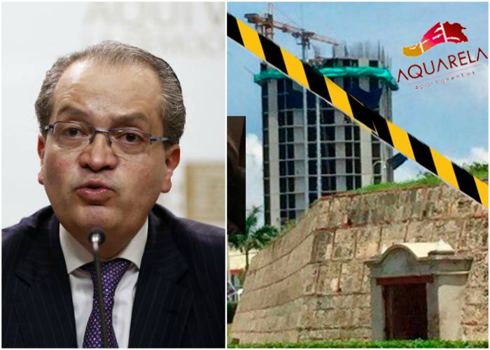 La Procuraduría pidió suspender la construcción de los edificios que querían tapar el Castillo de San Felipe