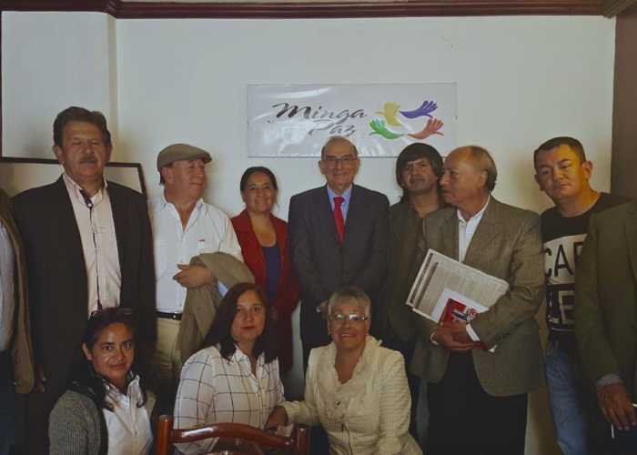 La unidad por la paz, más que una consigna, es una necesidad: minga nariñense por la paz