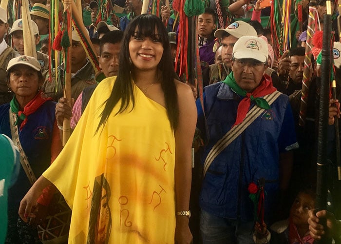 Martha Peralta: joven, indígena y mujer, la nueva presidenta del MAIS
