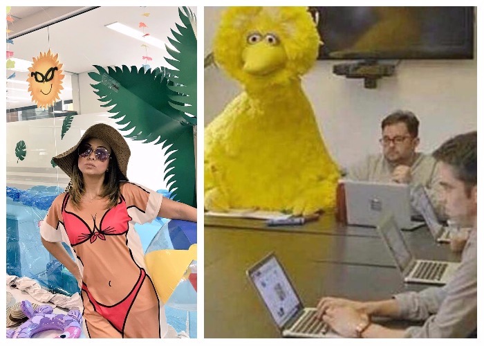 Esa ridiculez de los oficinistas que se van disfrazados al trabajo