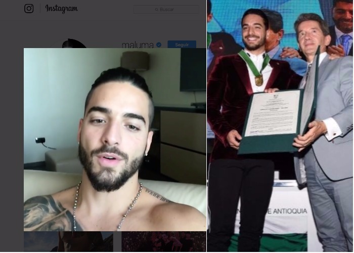 La ignorancia de Maluma, ciudadano ilustre de Antioquia, que jura que Israel queda en Europa: VIDEO