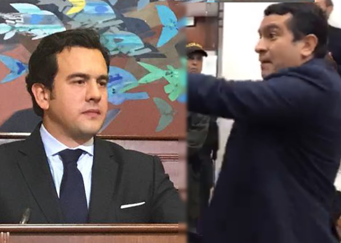 El portazo en el Congreso de Rodrigo Lara a los miembros del partido Farc