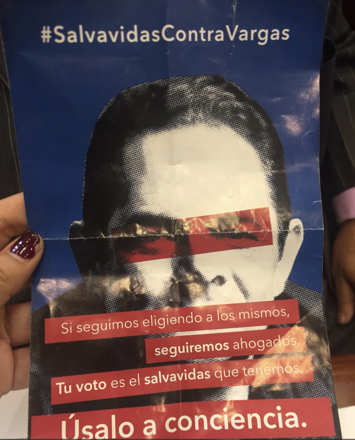  - La propaganda de Huberto de la Calle que ataca a Vargas Lleras