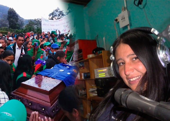 Adiós a Efigenia, la querida periodista indígena de Coconuco