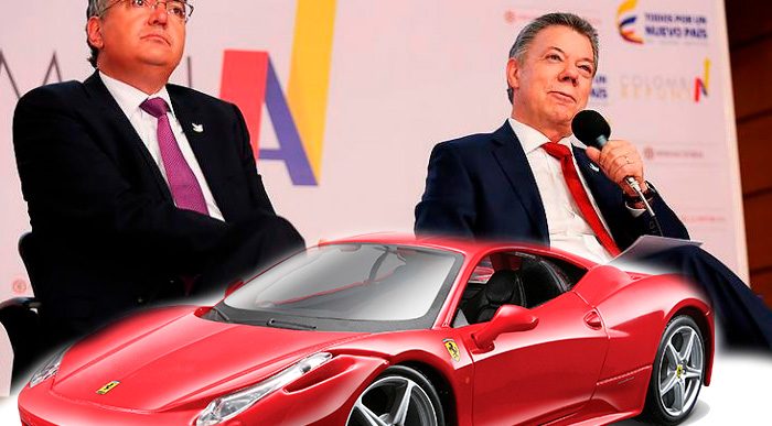  - A 20 kmts/hora en un Ferrari