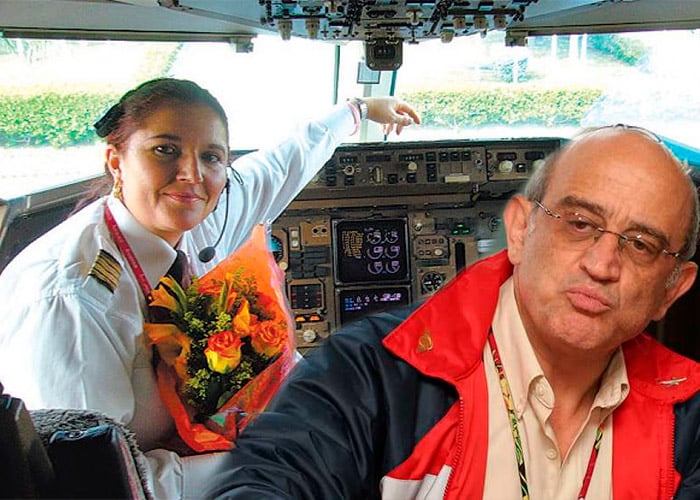 Efromovich no pudo evitar que la legendaria piloto Maribel Porras siguiera volando