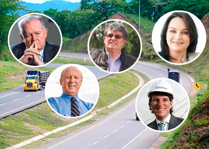 Los cinco grandes dueños de las carreteras de Colombia