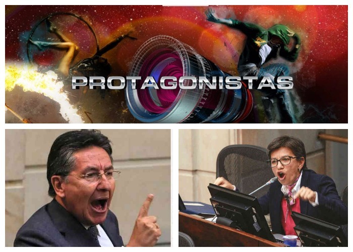 La pelea entre el Fiscal Martínez y Claudia López tiene más rating que Protagonistas 2017