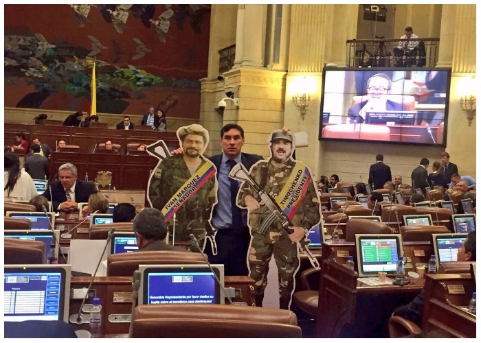 La ira del representante Álvaro Hernán Prada con el Partido FARC