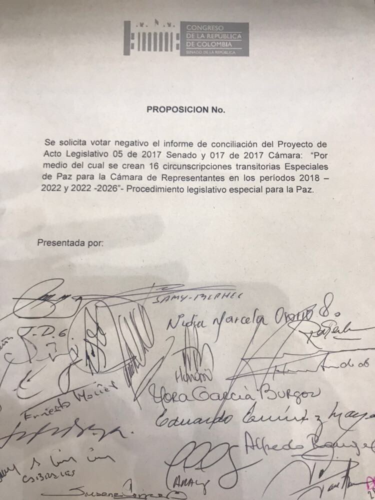 Conservadores y el Centro Democrático pusieron a tambalear las curules para las víctimas del conflicto - -- Las2orillas - Conservadores y el Centro Democrático pusieron a tambalear las curules para las víctimas del conflicto