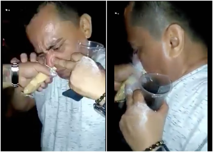 VIDEO: Un funcionario de la alcaldía de Malambo se “mete el pase más grande de la historia”